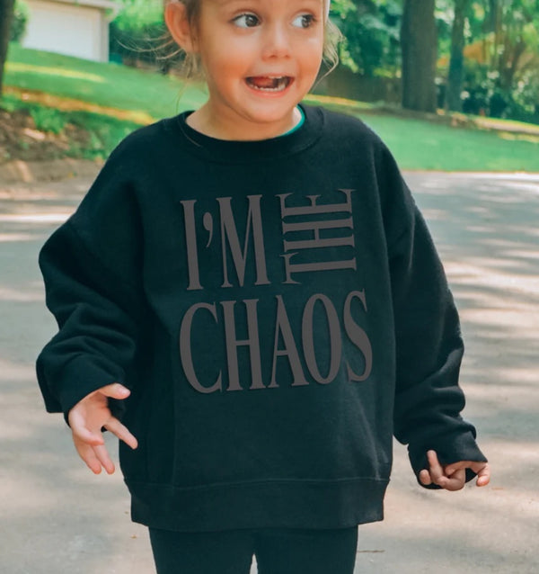I’m the Chaos-Puff Sweatshirt