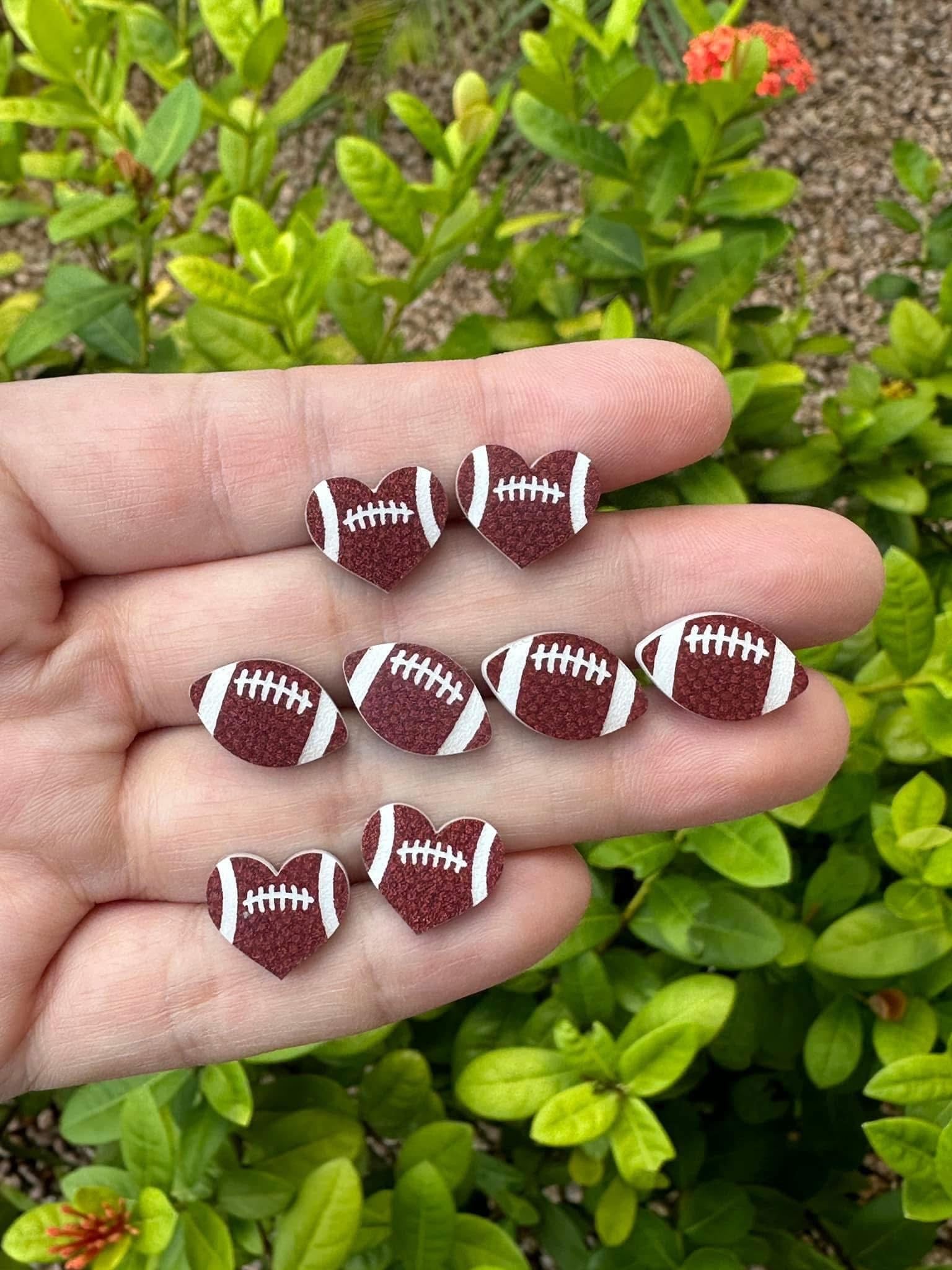 Football Stud earrings