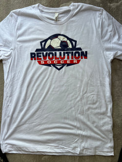 Revolution Soccer Bella Canvas tee or Comfort Color Sweatshirt