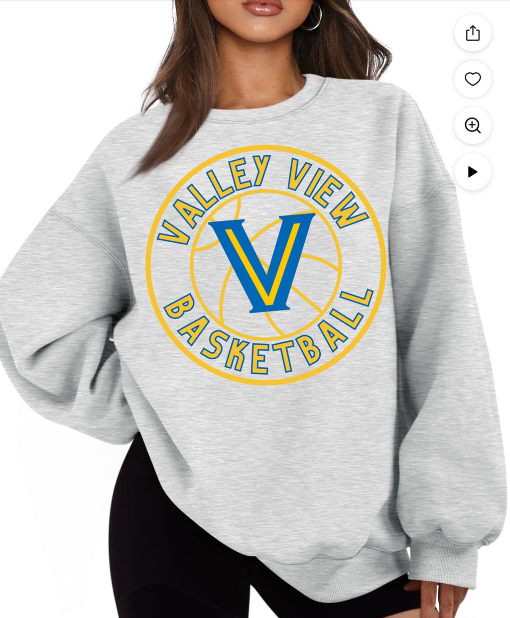 Valley View Blazers Basketball Design