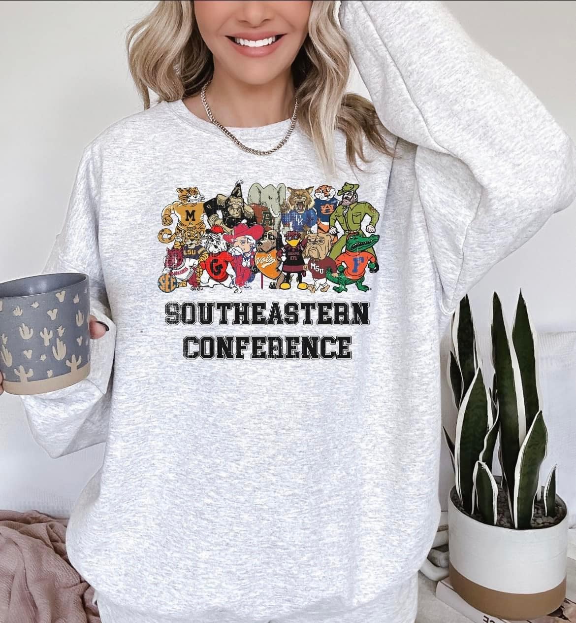 SEC Conference Character Shirts