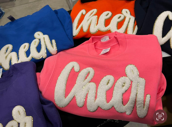 Cheer Chenielle Patch shirts