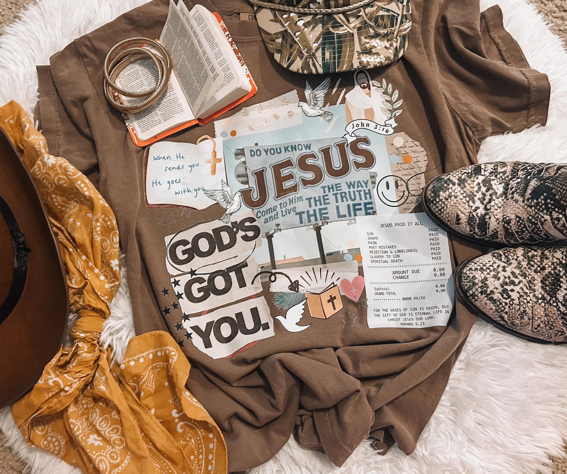 Gods Got You tee