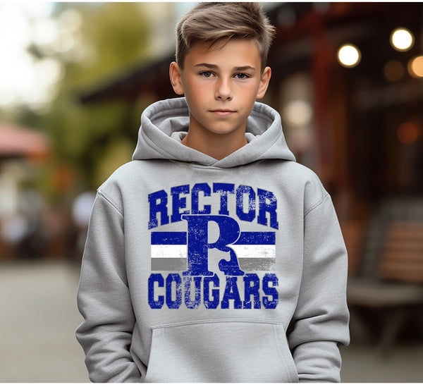 Rector Cougars Vintage School Design