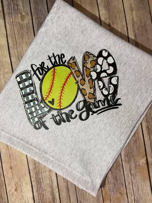 For the Love of the Game Blankets-all sports listed