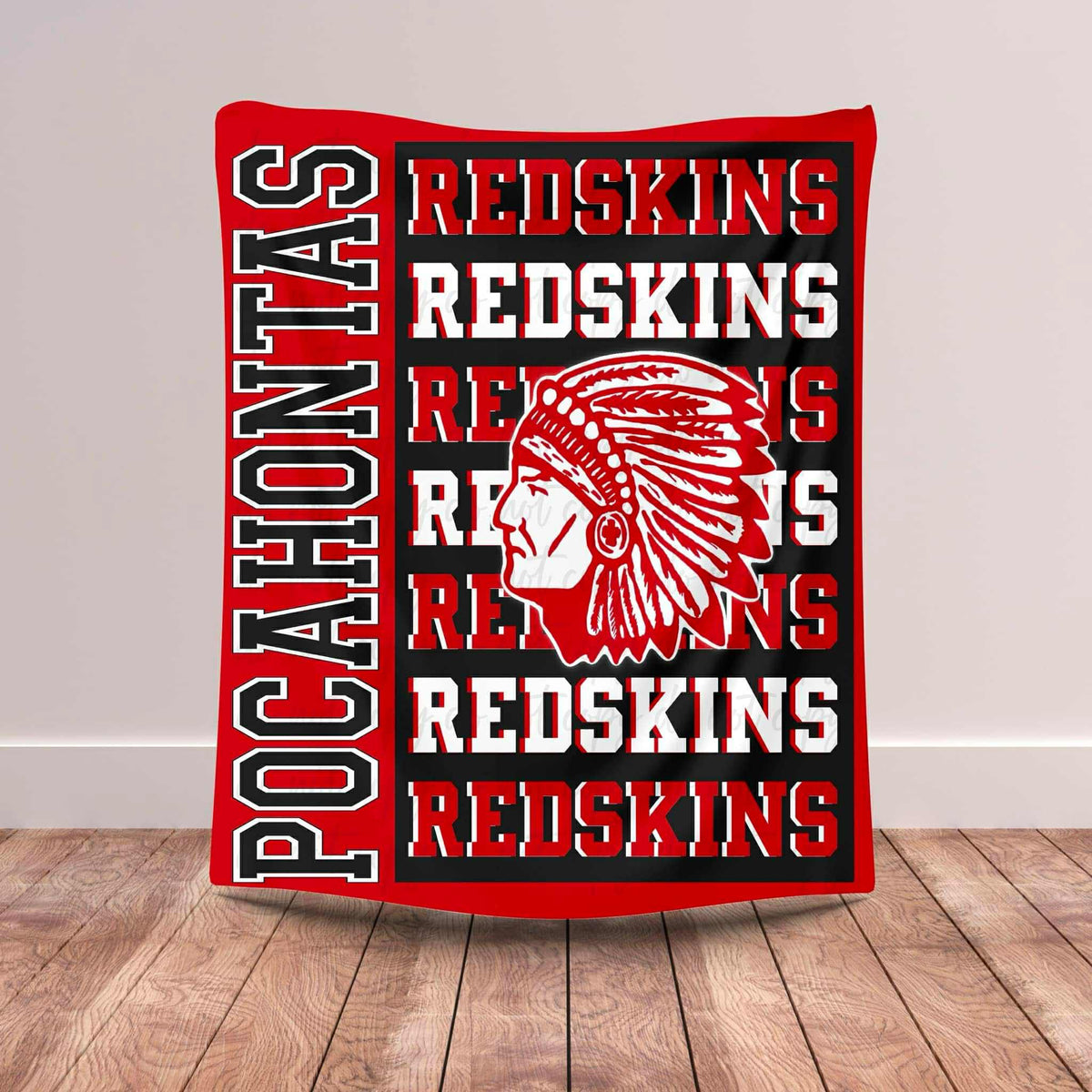 Pocahontas Redskins Blankets