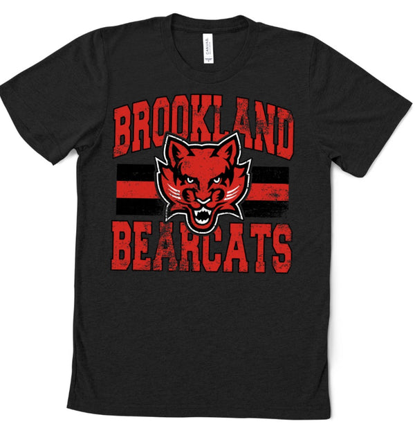 Brookland Bearcats Vintage School Design