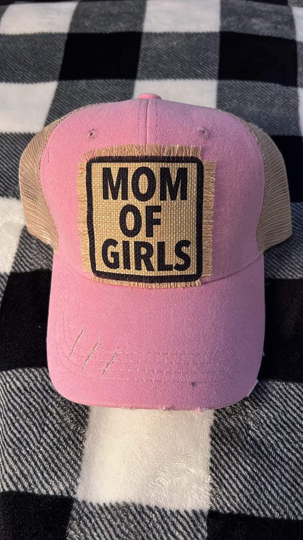 Mom of Girls Hat