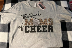 Real Moms of Cheer tee