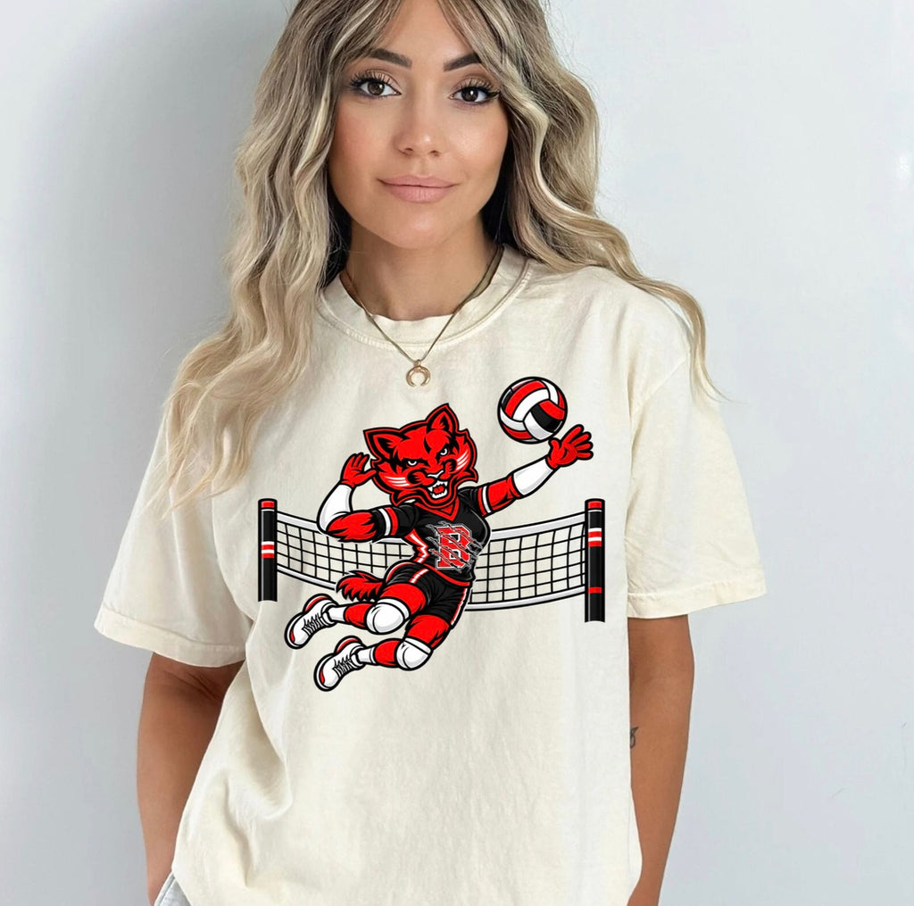 Bearcats Volleyball Character Design