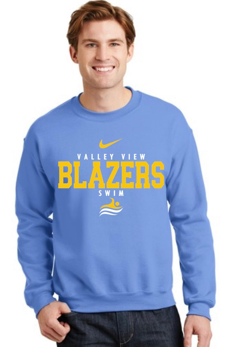 Valley View Blazers SWIM design-Carolina Blue