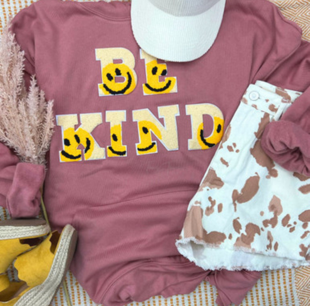 Be Kind Chenille Patch Hoodie